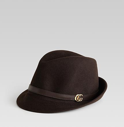 gucci trilby hat
